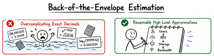 Back-of-the-Envelope Estimation