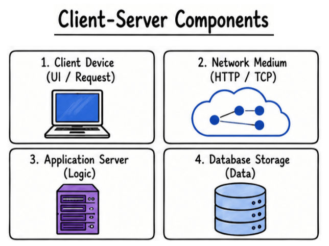 Components of Client-Server Architecture