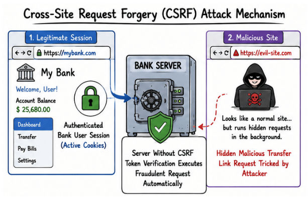 Cross-Site Request Forgery (CSRF)