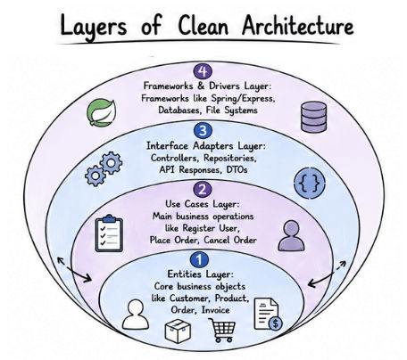 Layers of Clean Architecture