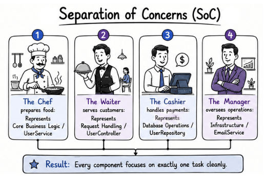 What is Separation of Concerns (SoC)?