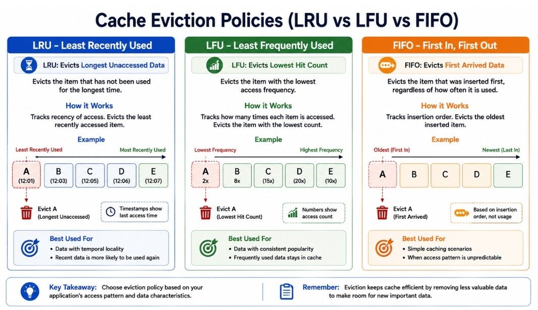 Cache Eviction Policies