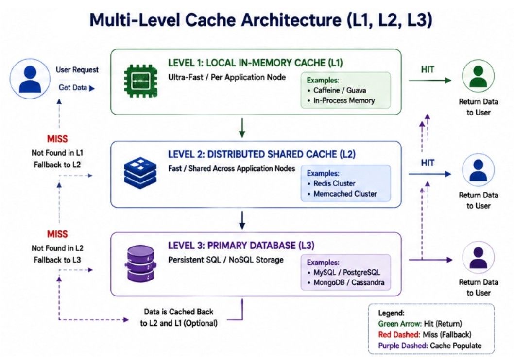 Common Multi-Level Cache Architecture Multi-Level Cache
