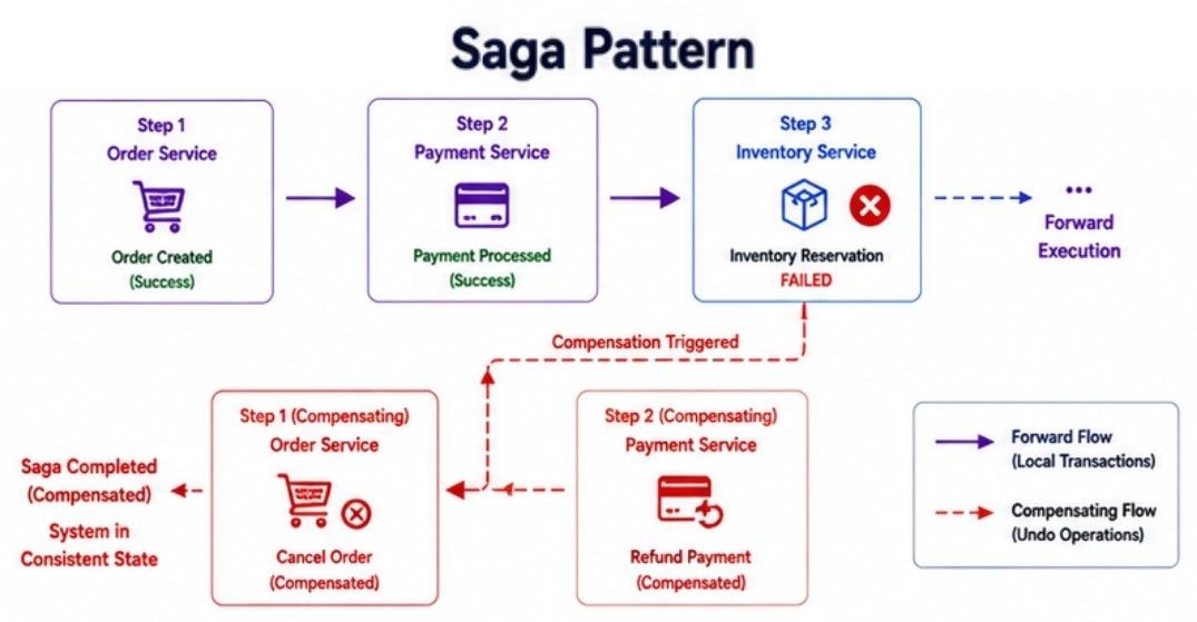 Saga Pattern What is Saga Pattern?