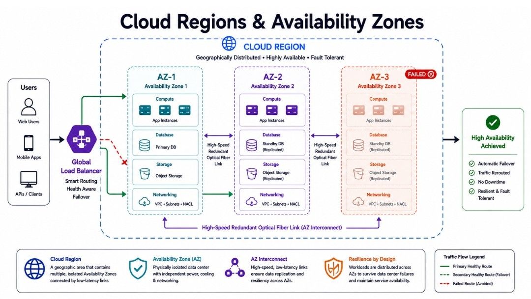 Cloud Regions & Availability Zones