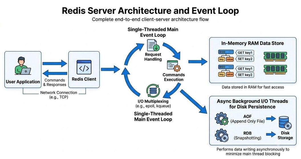 Redis Architecture and Redis Event Loop