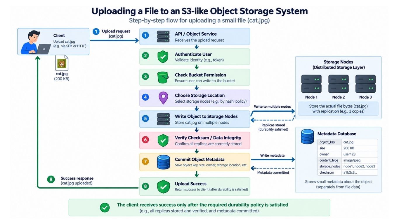 Small File Upload Flow