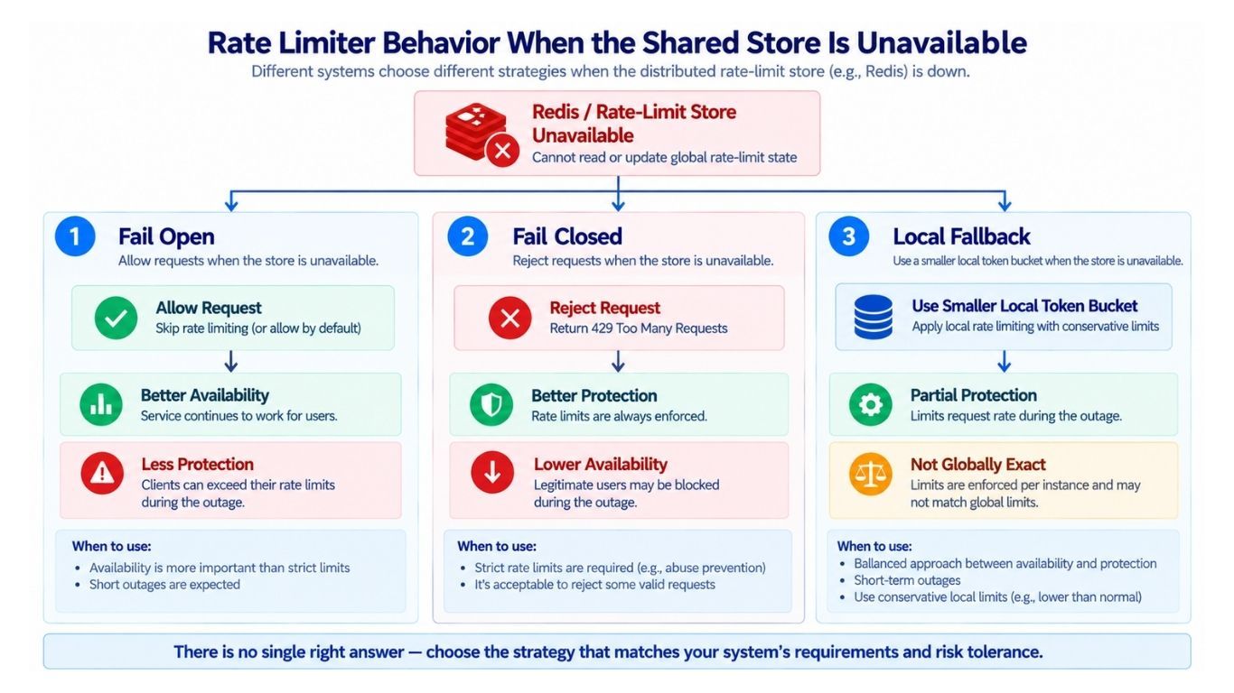 Fail Open vs Fail Closed vs Local Fallback