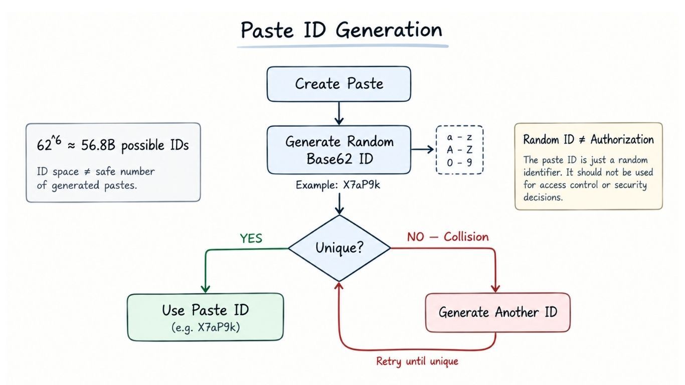 Paste ID Generation and Collision