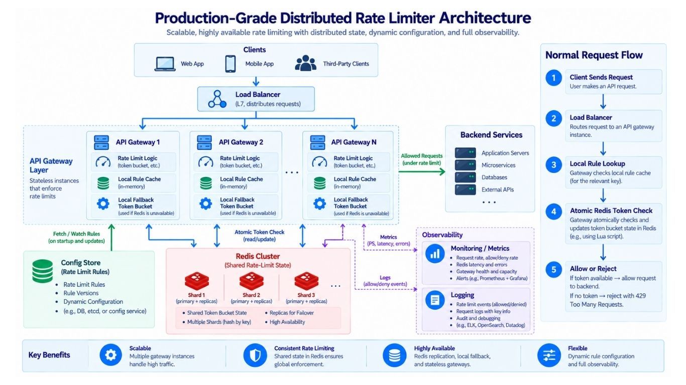 Rate Limiter Architecture