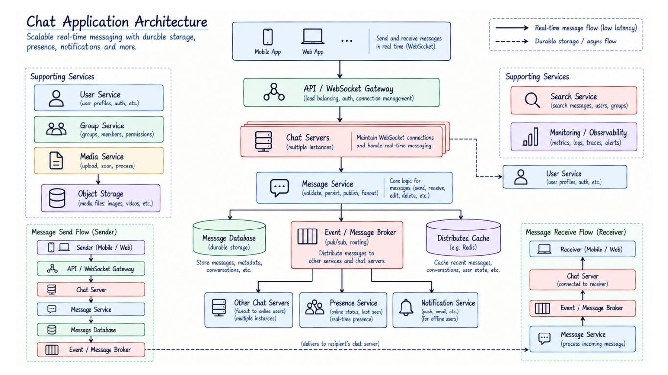Chat Application Architecture
