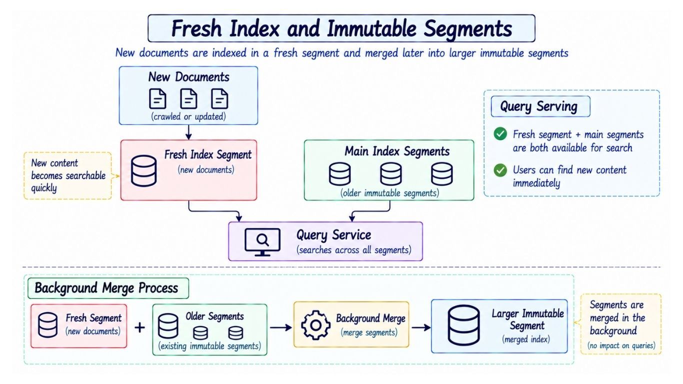 Fresh Index and Immutable Segments