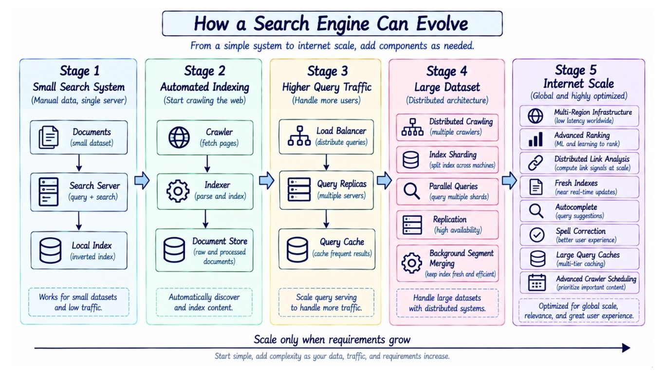 How a Search Engine Can Evolve