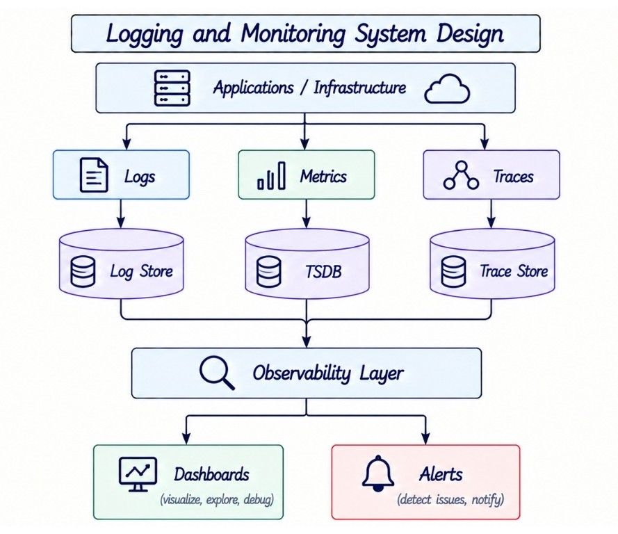 Logging and Monitoring System Design