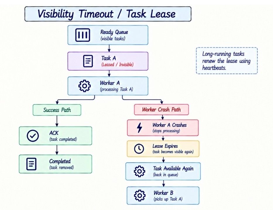 Visibility Timeout / Task Lease