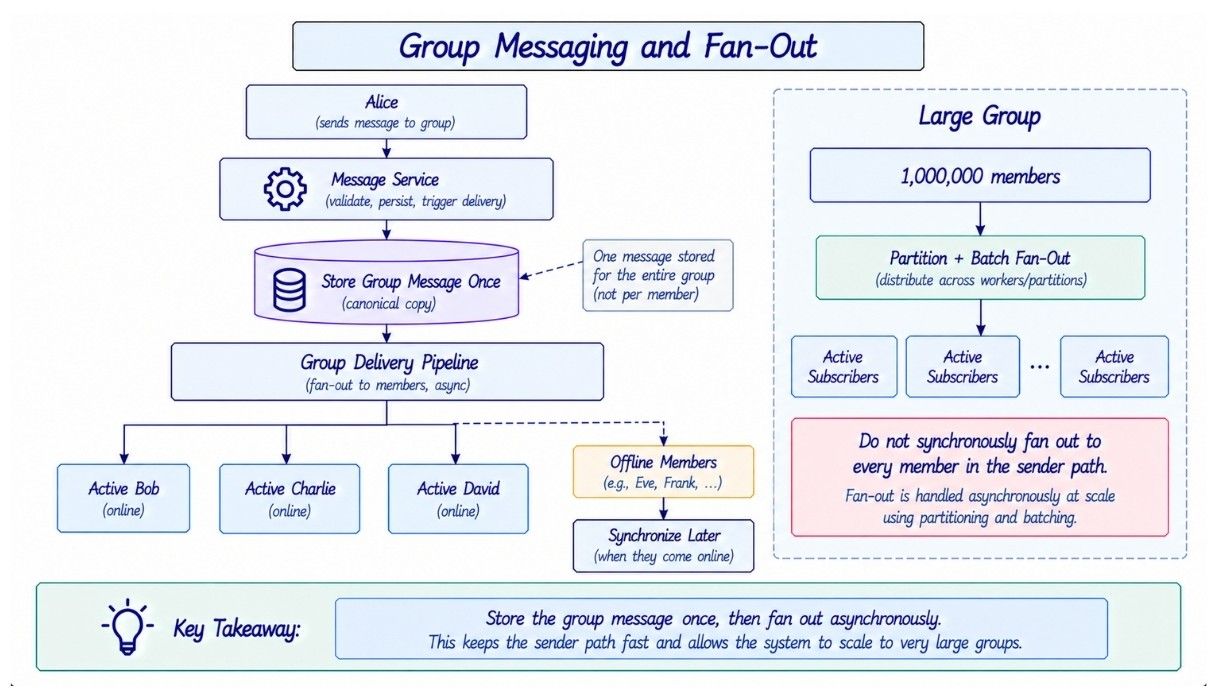 Group Messaging and Fan-Out