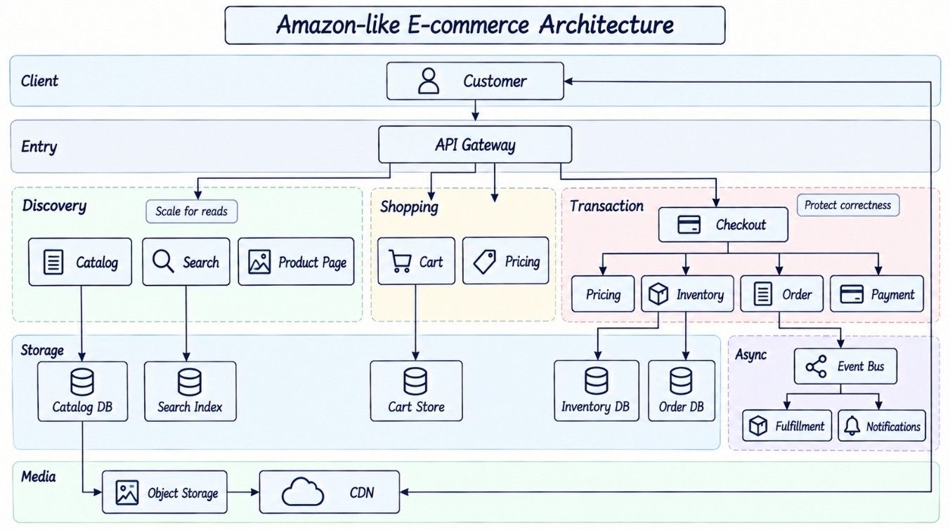 Amazon High-Level Architecture