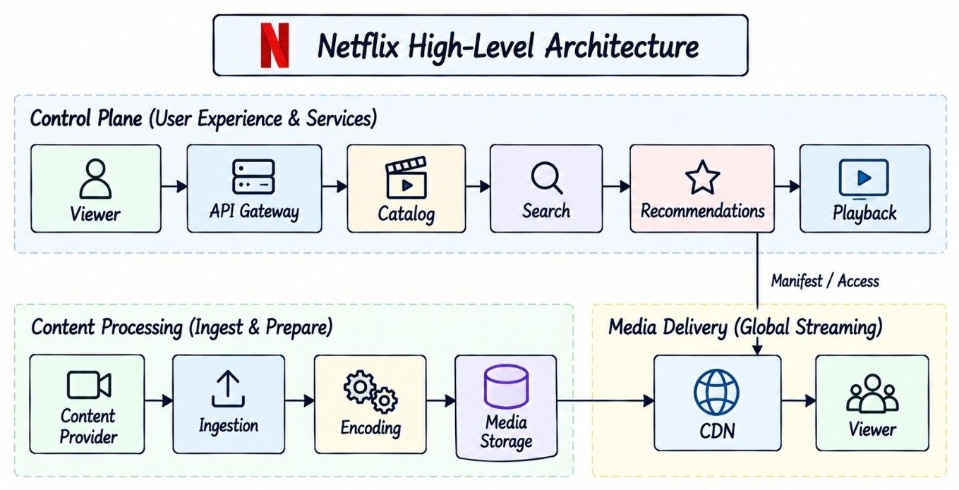 Netflix High-Level Design