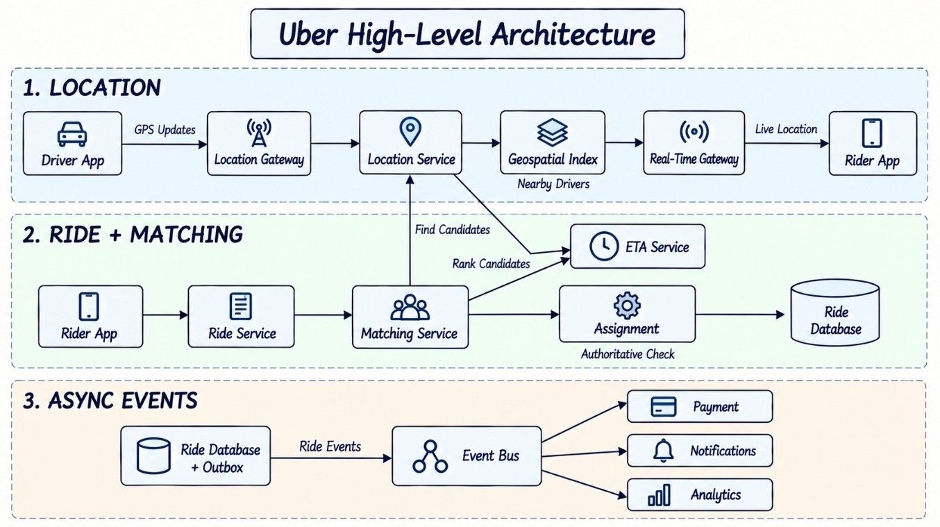 Uber High-Level Design