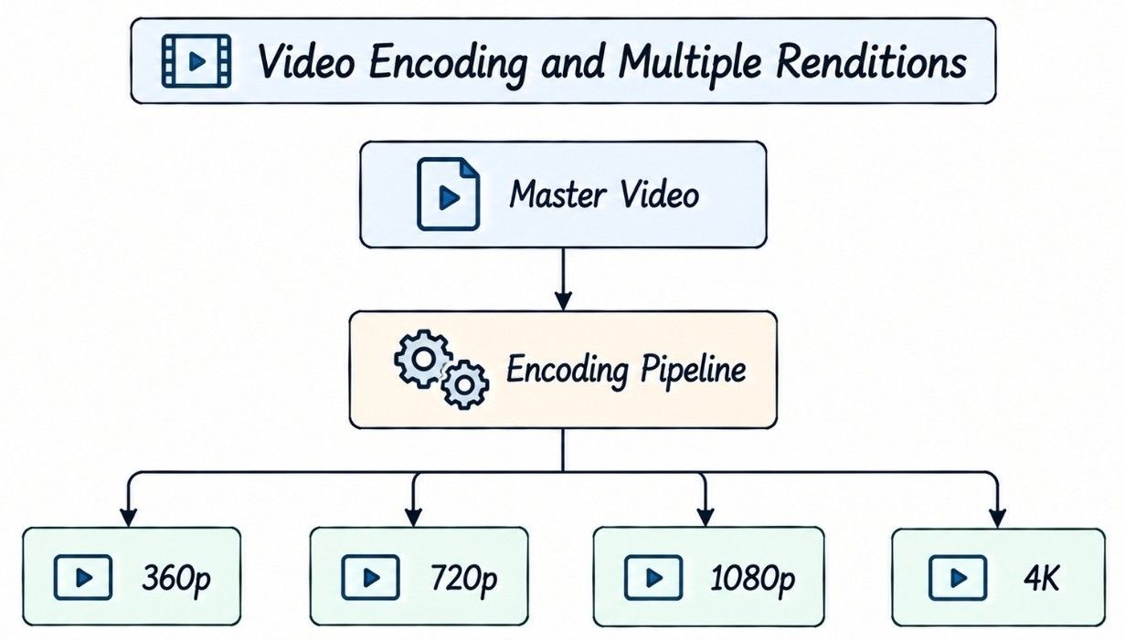 Video Encoding and Multiple Renditions