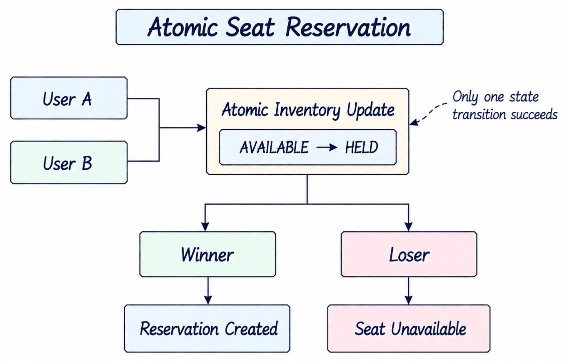 Preventing Double Booking