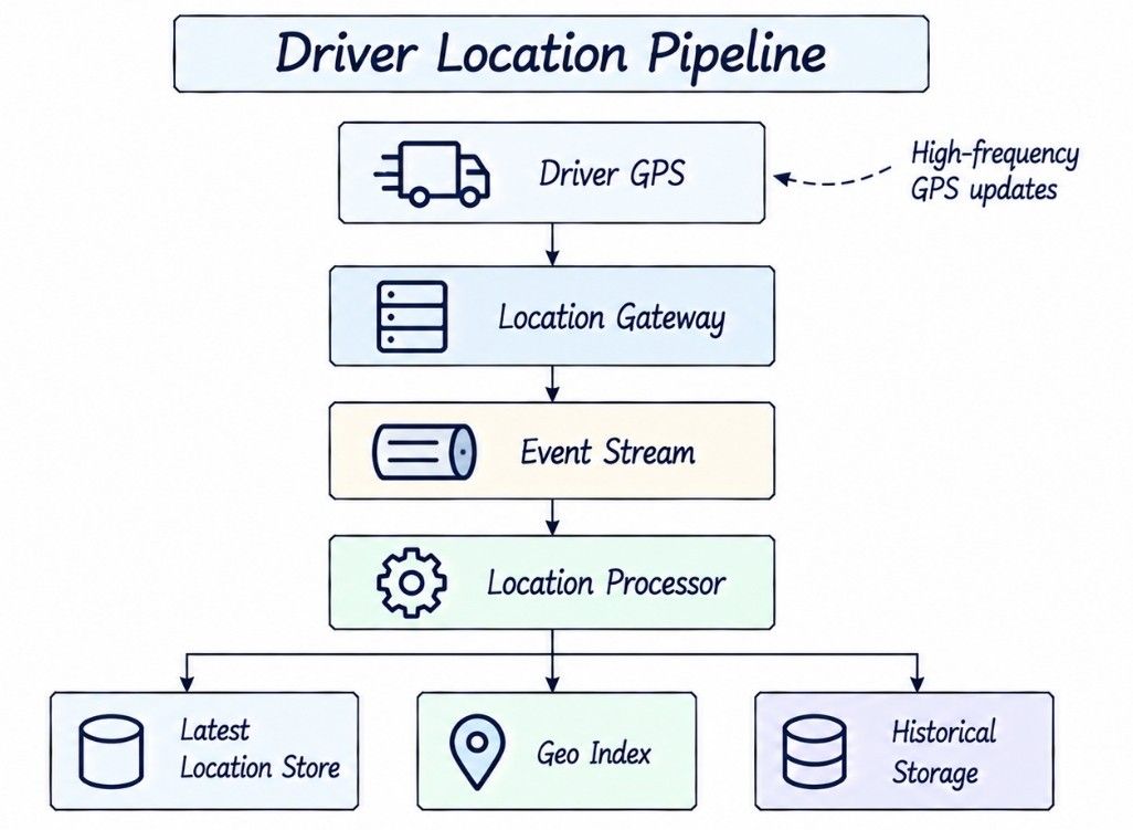 Driver Location Pipeline