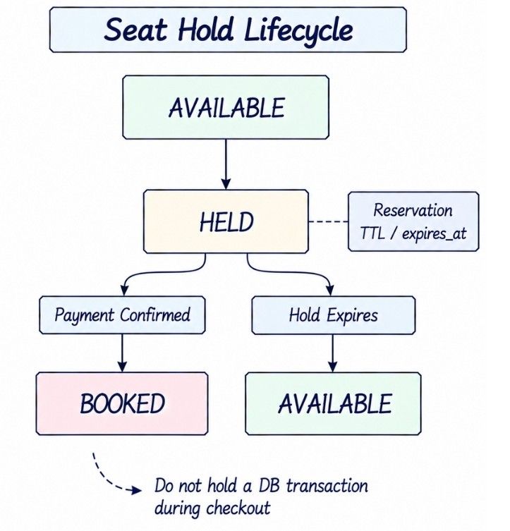 Temporary Seat Reservations