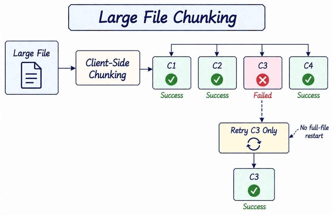Large Files and Chunking