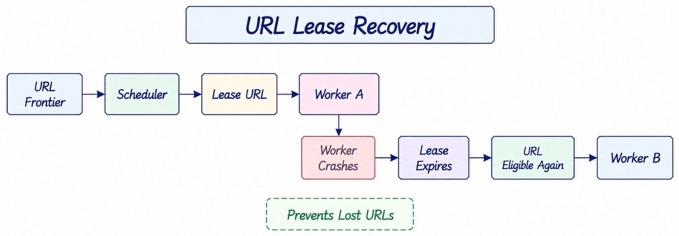 URL Leasing and Worker Failures