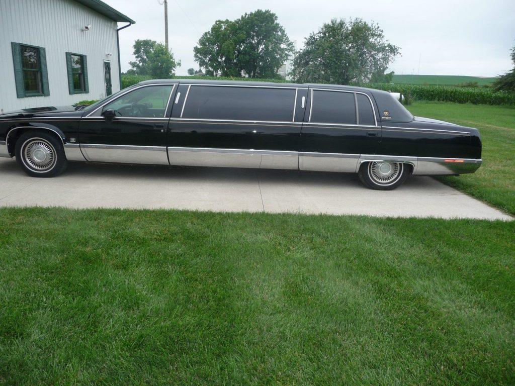 specially built 1994 Cadillac Fleetwood limousine