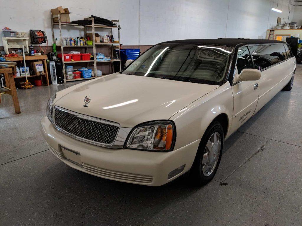 recently updated 2002 Cadillac DeVille Limousine