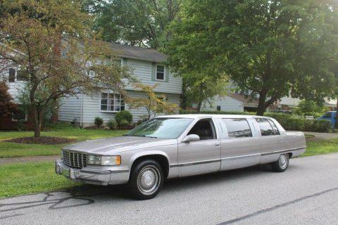 great shape 1996 Cadillac Fleetwood Limousine for sale