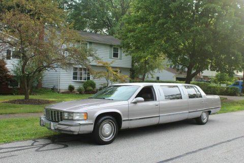 clean 1996 Cadillac Fleetwood Limousine for sale