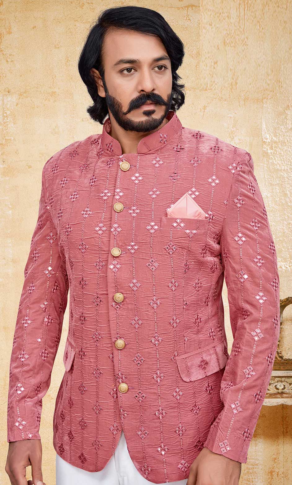 Suntex Fabric Embroidered Lawn Stitched 3 Piece Suit - SH-2536K - SS25EEFE - Majenta - Girls Eid Collection