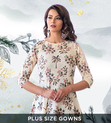 plus size indo western kurtis