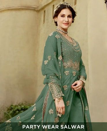 voonik salwar suits party wear