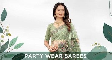 party wear saree sale
