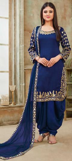 dark navy blue salwar kameez