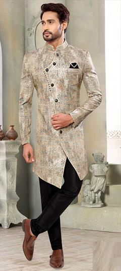 Men's Indian Indo Western Sherwani 2pc Suit Worldwide Post 