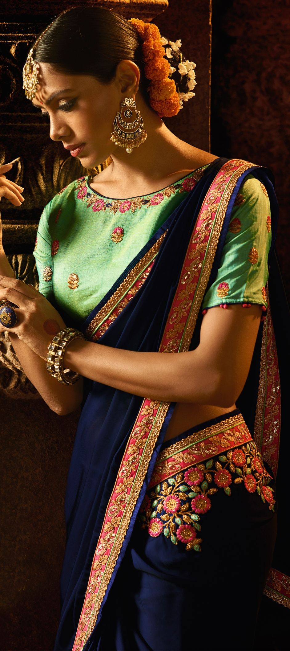 Achieve that Perfect Bridal Saree Look with These Styling Tips