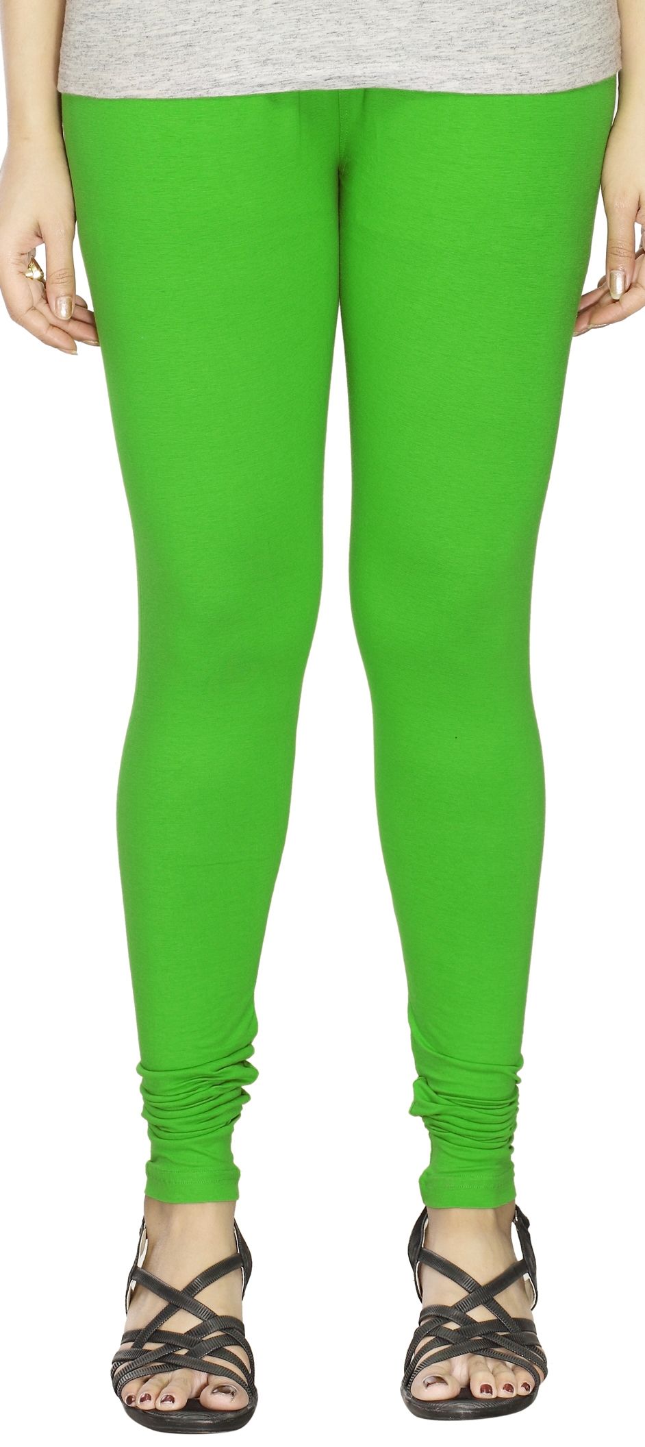 green apple color leggings