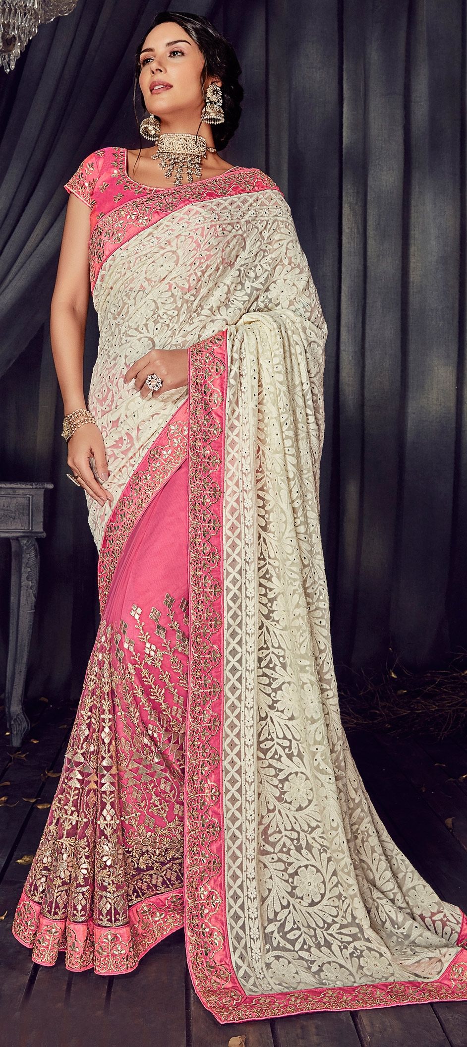 Reception Sarees For Bride Get The Delightful Look ~ Indian Wedding Saree