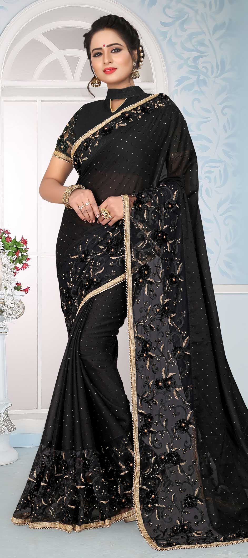 Grey Silk Traditional Saree