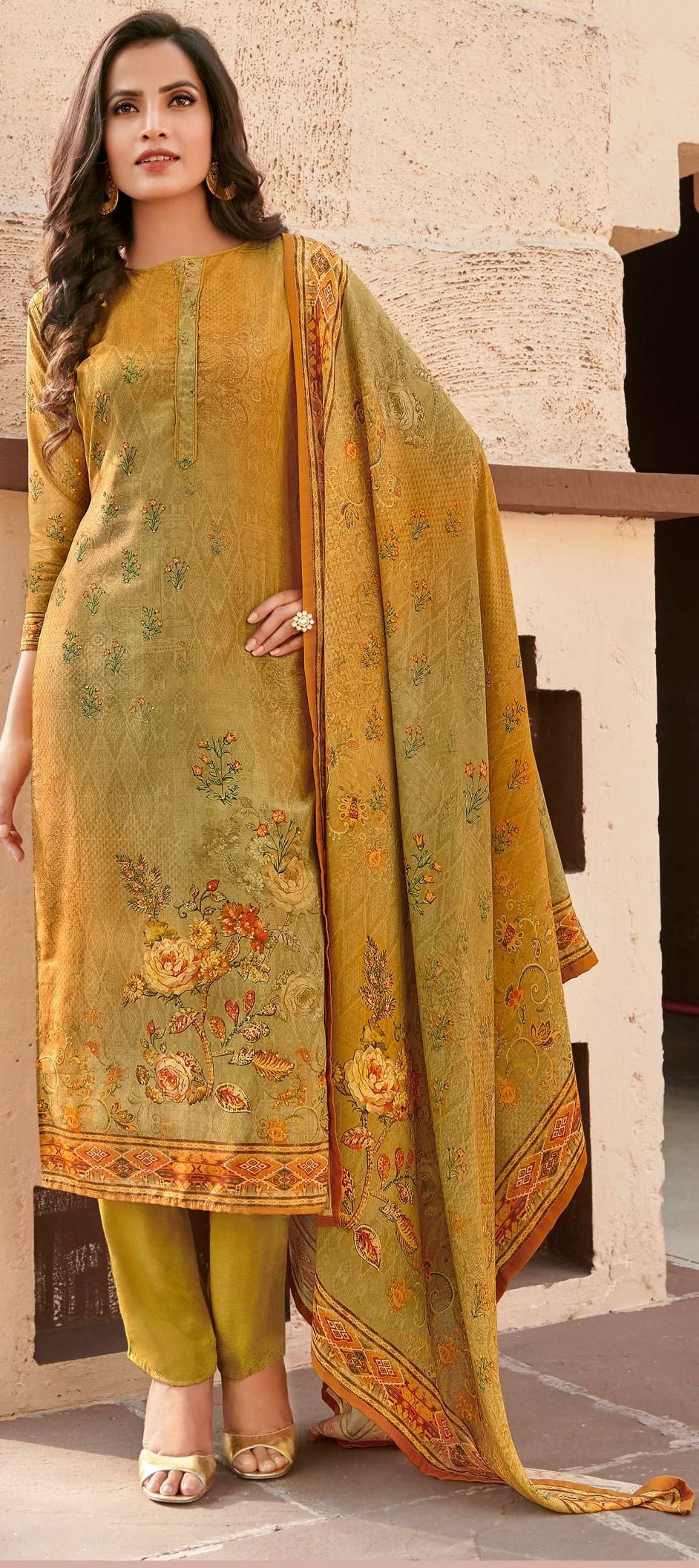 salwar fabric material
