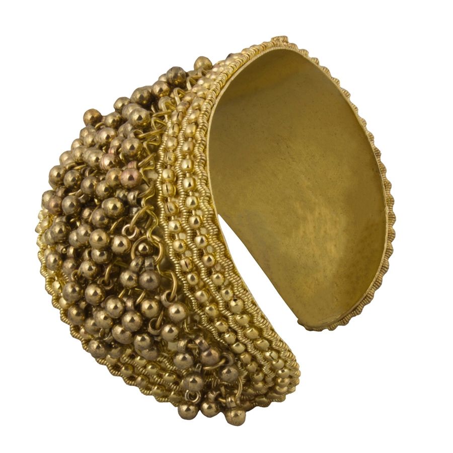 Gold color Brass metal Bracelet 1558053