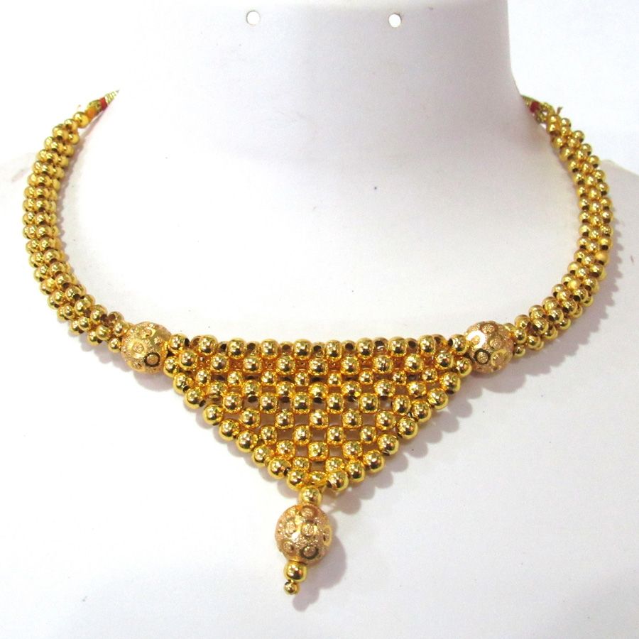 1563484 Gold color Metal Alloy metal Necklace
