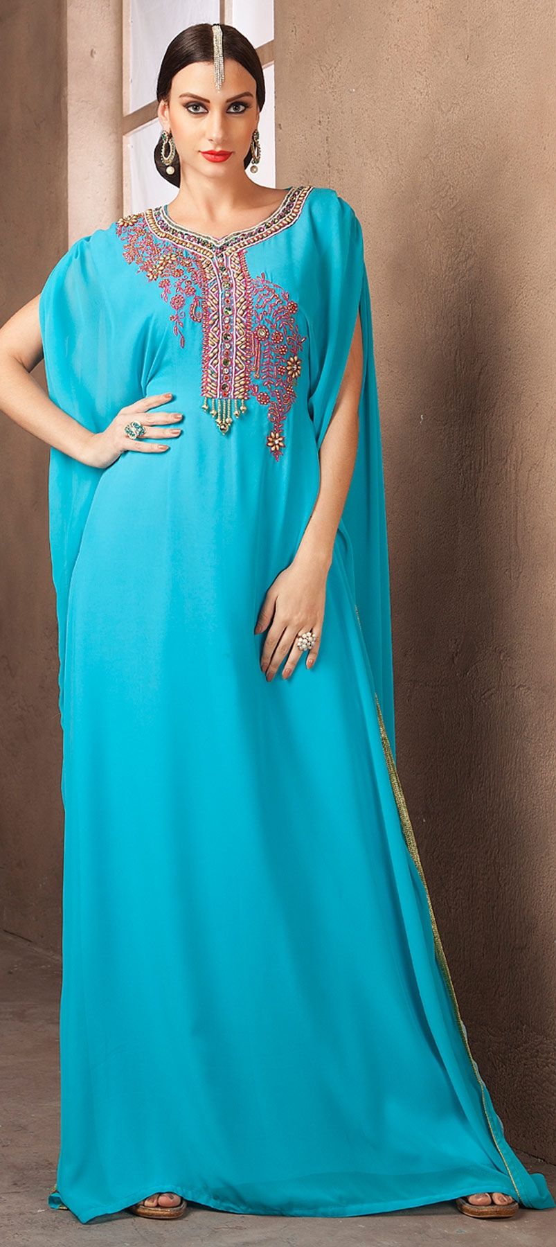 kaftan georgette