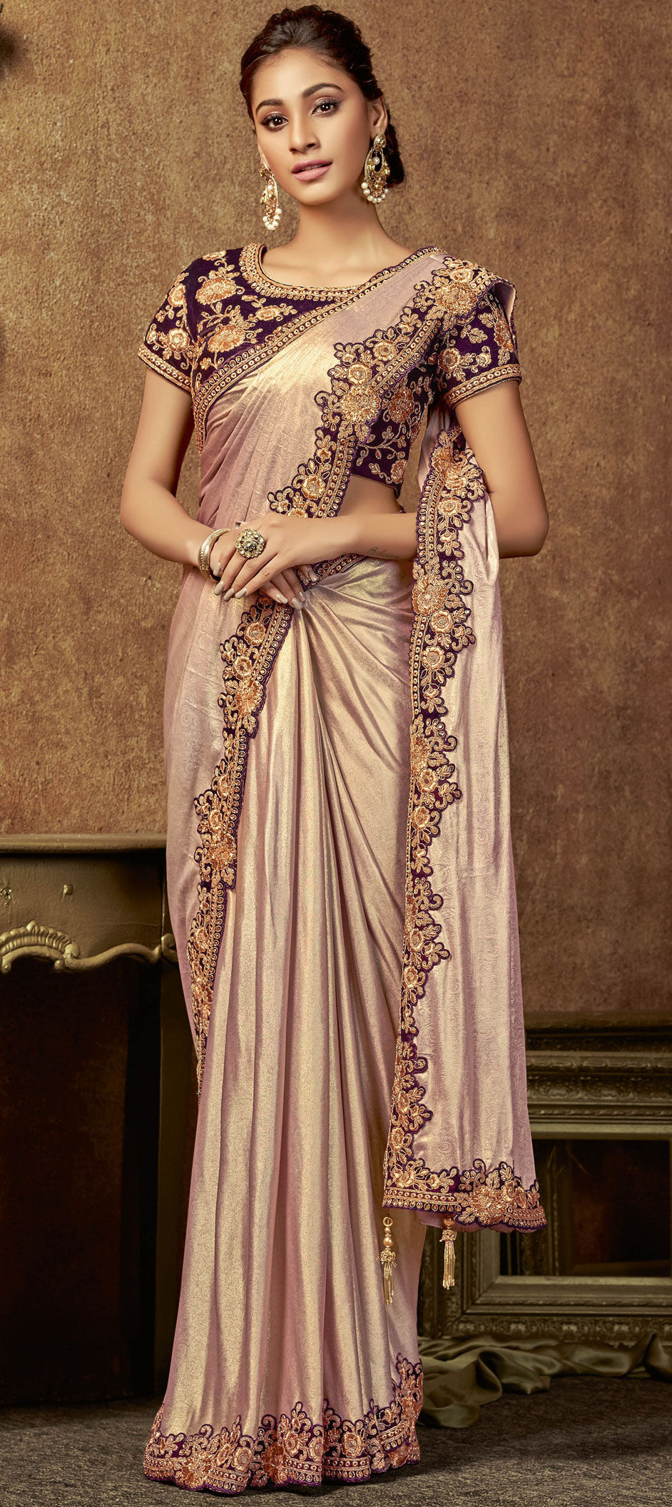 bacchon ki readymade saree