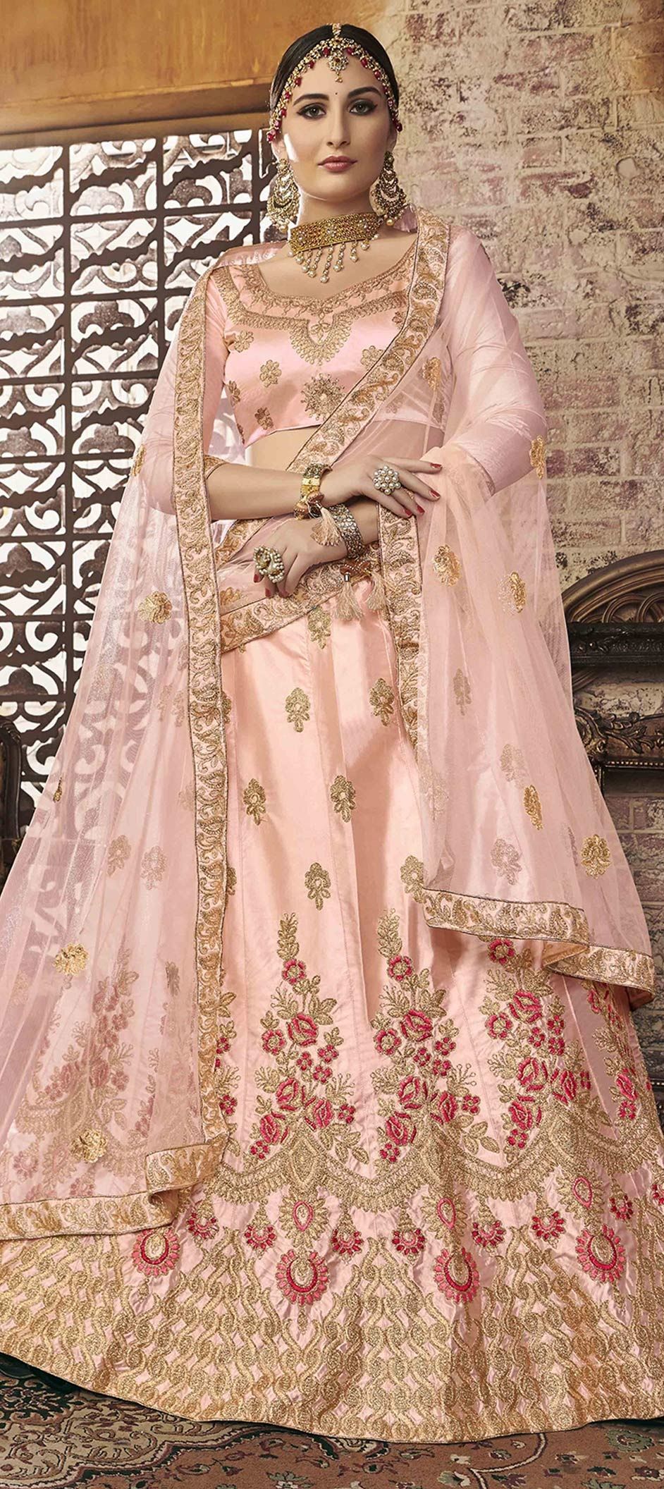 lehenga reception dress