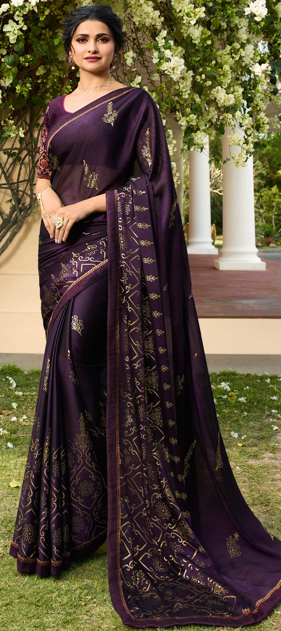 bollywood-purple-and-violet-color-faux-georgette-fabric-saree-1574466